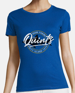 Mujer, manga corta, azul royal, calidad premium