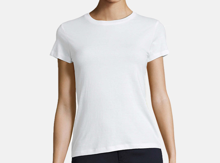 Camiseta Blanca Manga Corta para Mujer - Compra Online Camiseta Blanca  Manga Corta para Mujer en