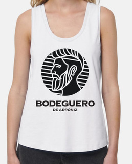 Mujer, sin mangas, blanca