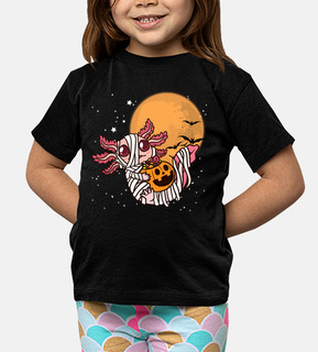 Mummy Halloween Axolotl