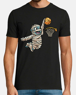 mummy playing basketball sports scary
