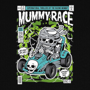 mummy race T-shirts
