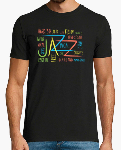 Music-Funny Jazz Graphic Concept t-shirt