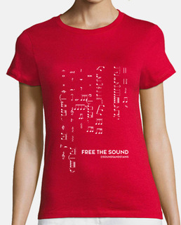 Música- Camiseta tirantes - Free the Sound