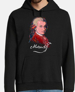 musica-ritratto colorata di Mozart