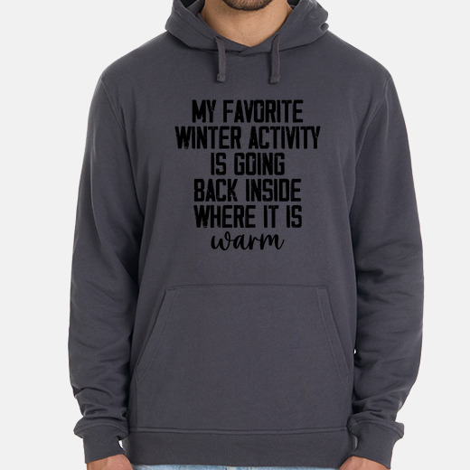 Sudadera My Favorite Winter Activity LaTostadora M xico Sudadera my favorite winter activity latostadora m xico
