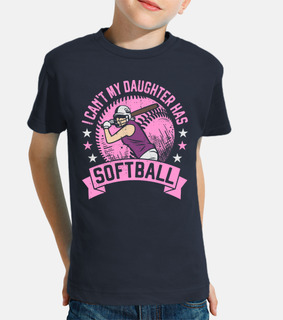My daughter has Softball Mom Gift