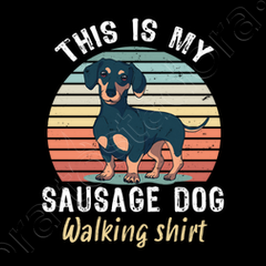 this is my dog walking shirt