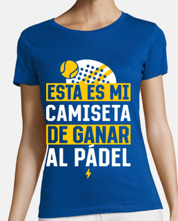 my t-shirt to win padel