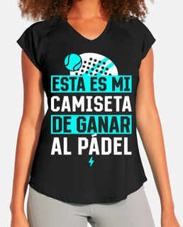 my t-shirt to win padel