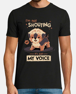 my voice yorkshire terrier dog t-shirt