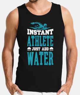 nageur natation instant athlète juste