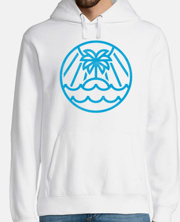 nature island line art design