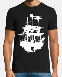 naviclei a vela silhouette bianca
