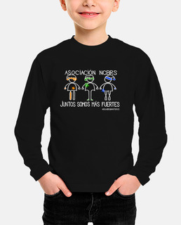 NAVIDAD CAMISETA MANGA LARGA NIÑO LETRAS BLANCAS