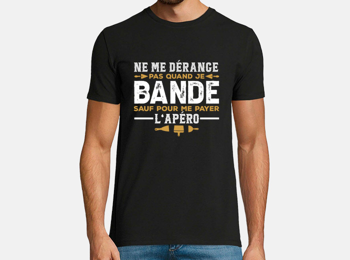 Tee shirt ne me d range pas quand je bande tostadora