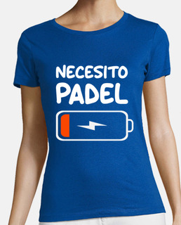 necesito padel tenis batería baja