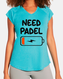 necesito padel tenis bateria baja