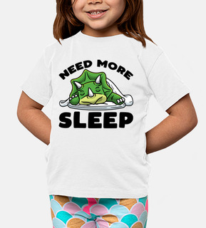 Need More Sleep Napping Triceratops