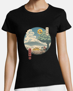 neighbors ukiyo e shirt womens