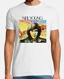 Neil Young 1968 White TS