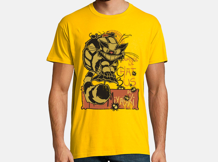 Nekobus Le Chat Noir T Shirt Tostadora Nekobus Le Chat Noir T Shirt Tostadora