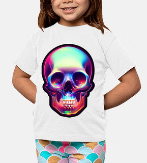 neon skull