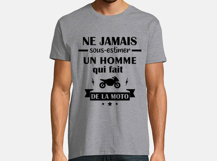 Tee shirt humour motard hot sale