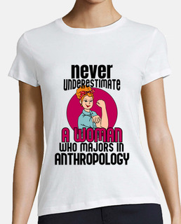 never underestimate woman anthropology
