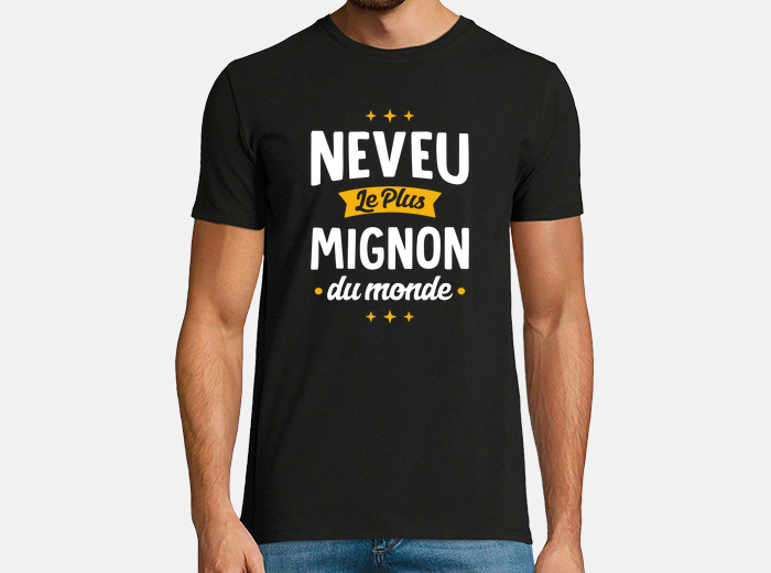 T Shirt Bebe Neveu Le Plus Mignon Du Monde Bebe Puericulture Hauts Centroarco Com