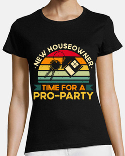 new houseowner time for a pro party