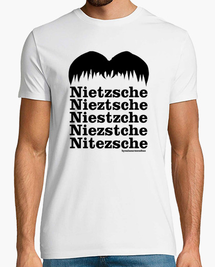 Nietzsche mustache t-shirt