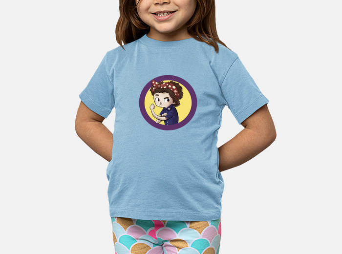 Camisetas niños niña feminista |