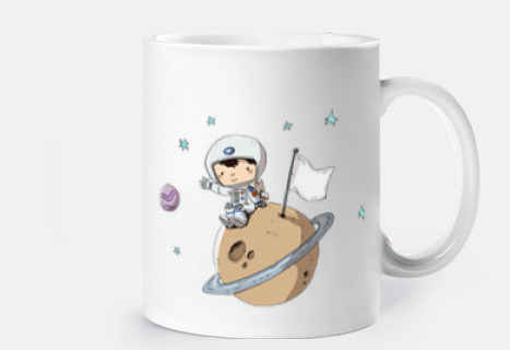 Niño astronauta