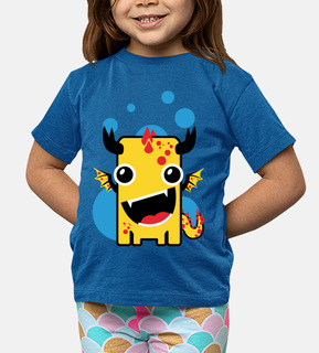 Niño, manga corta, azul royal