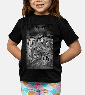 Niño, manga corta, negra