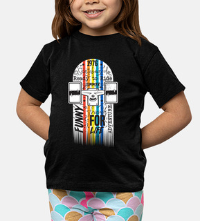 Niño, manga corta, negra