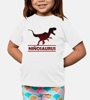 Niñosaurus camiseta manga corta niño para niño dinosaurio