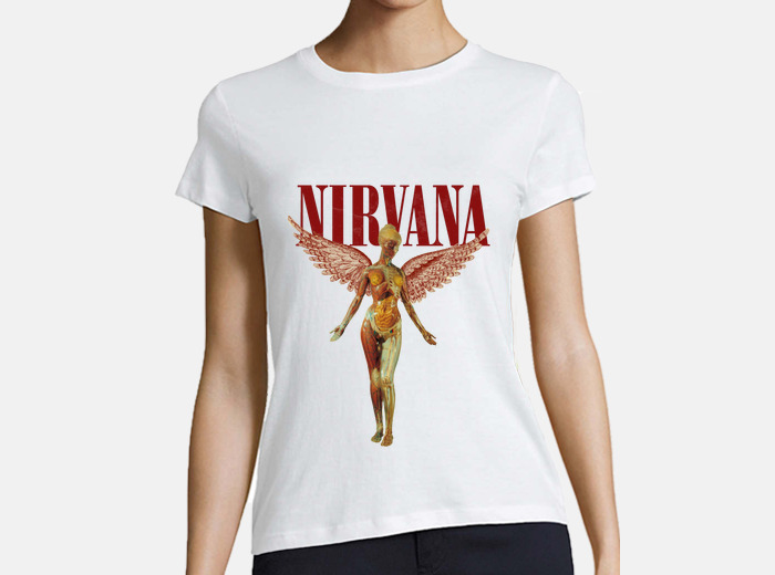 Playera nirvana mujer fashion