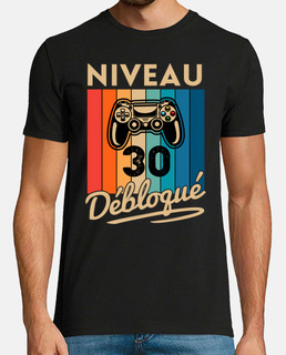 Niveau 30 ans Anniversaire Gamer Cadeau