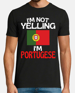 No estoy gritando soy portugués gracios