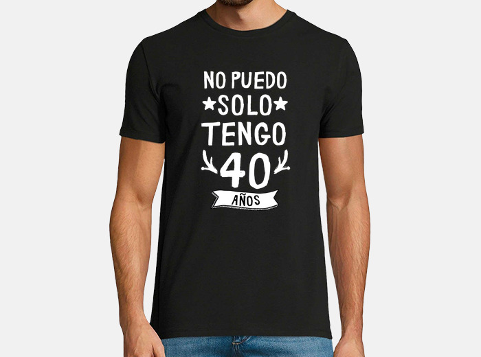 Playeras personalizadas 40 discount años