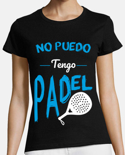No Puedo Tengo Pádel - Azul Y Blanco