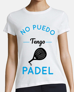 No Puedo Tengo Pádel - Azul Y Negro