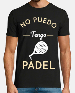 No Puedo Tengo Pádel - Beige Y Blanco
