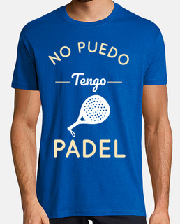 No Puedo Tengo Pádel - Beige Y Blanco