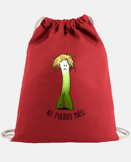 No puerro más - mochila saco