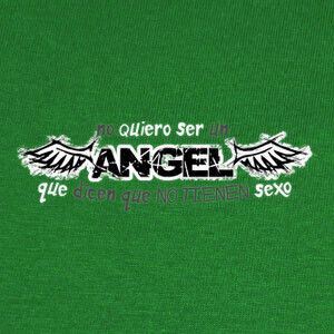 T-shirt Non voglio essere un angelo