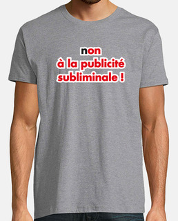 no to subliminal advertising