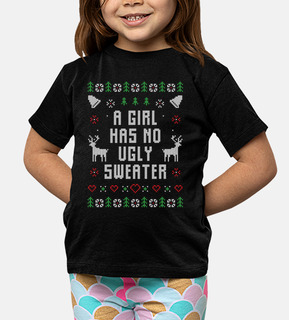 No Ugly Sweater Girl Christmas